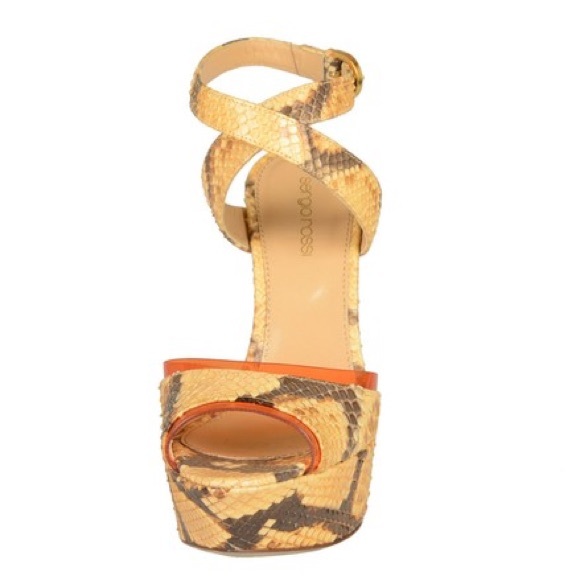 Sergio Rossi Python Heels - Picture 7 of 8